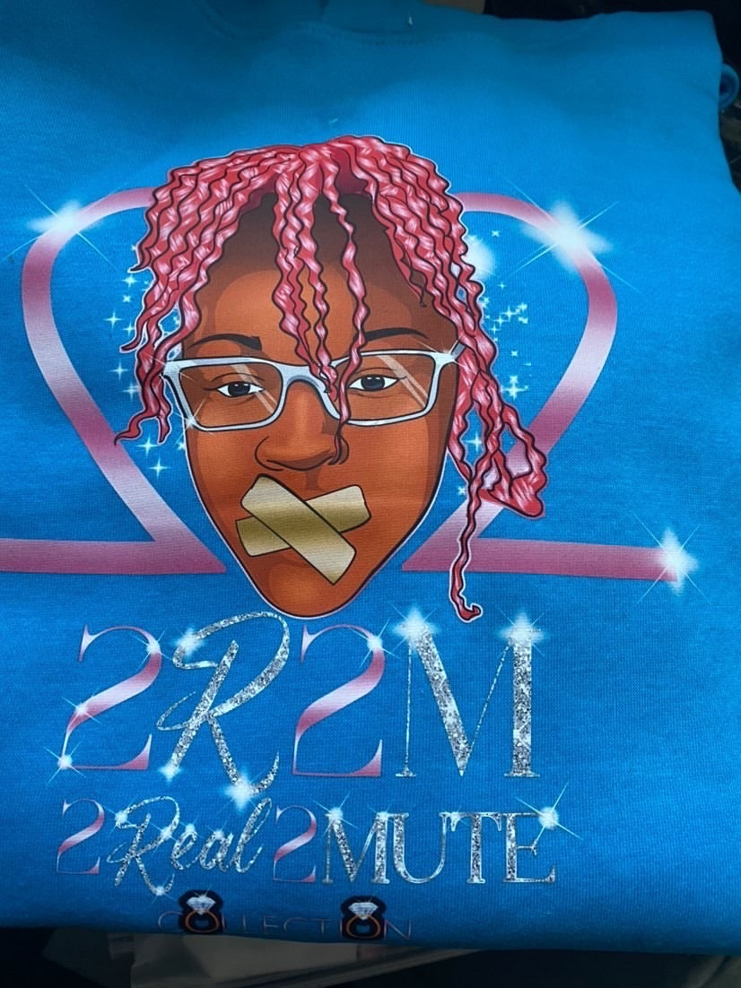 2R2M Hoodie (Sky Blue )