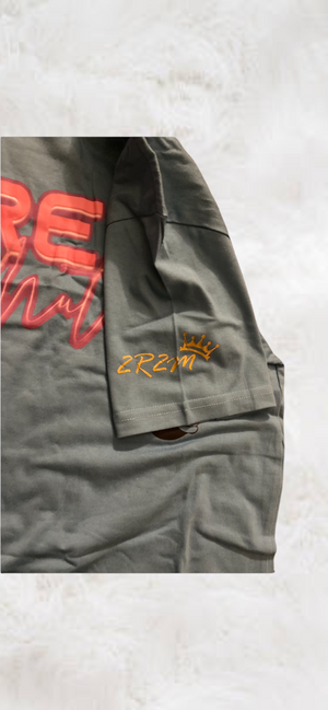 2 Real 2 Mute 🤫 Tee (Light Blue )